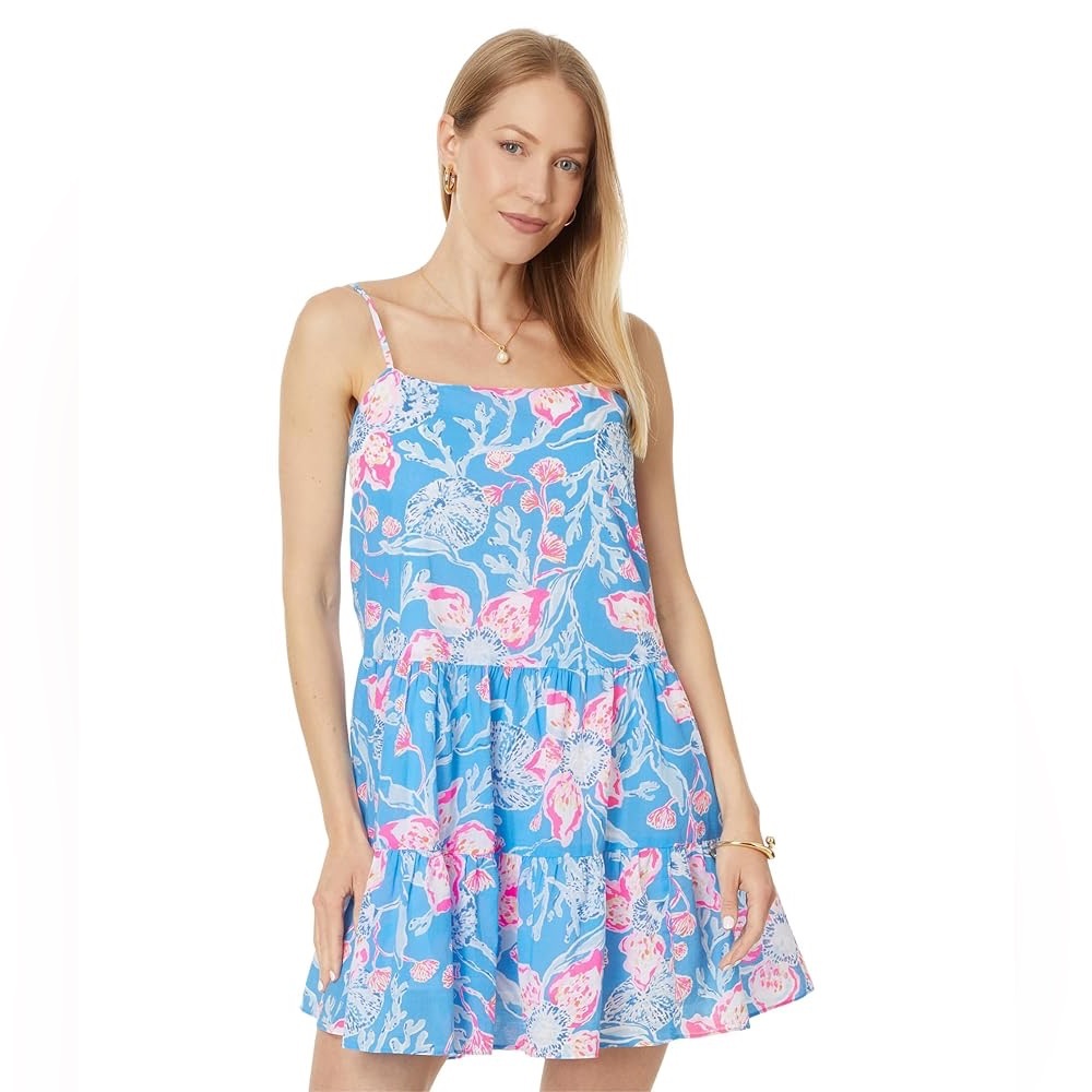 NWT Lilly Pulitzer Alessia Cotton Dress - Picture 4 of 8